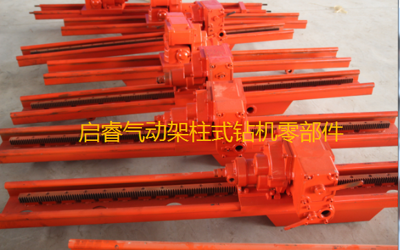 矿用风动探水钻机，气动架柱式钻机煤巷打多少米