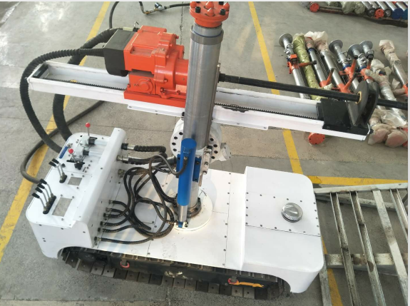 气动履带式钻机，结构好效果才好