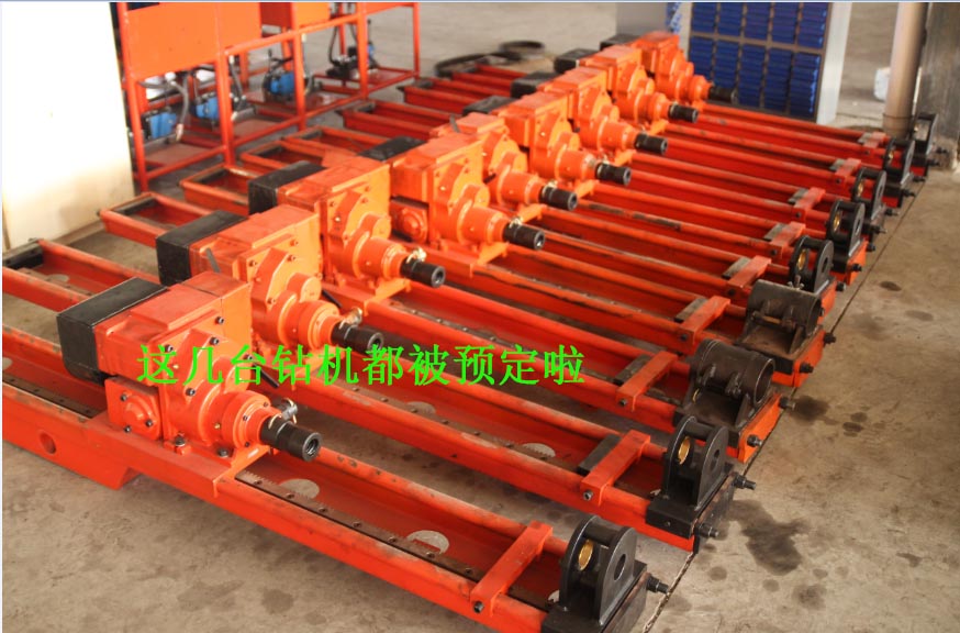 气动架柱式钻机被预定，探水钻机厂家年底忙备货