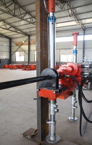 外建队长连订气动架柱式钻机